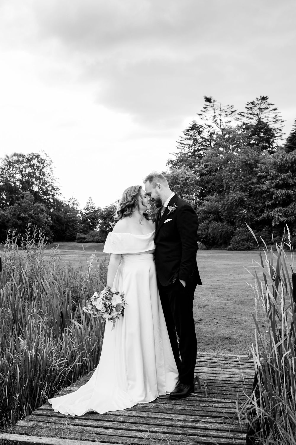 Bryllupsfotograf Randers Aarhus Bryllup på Møllerup Gods