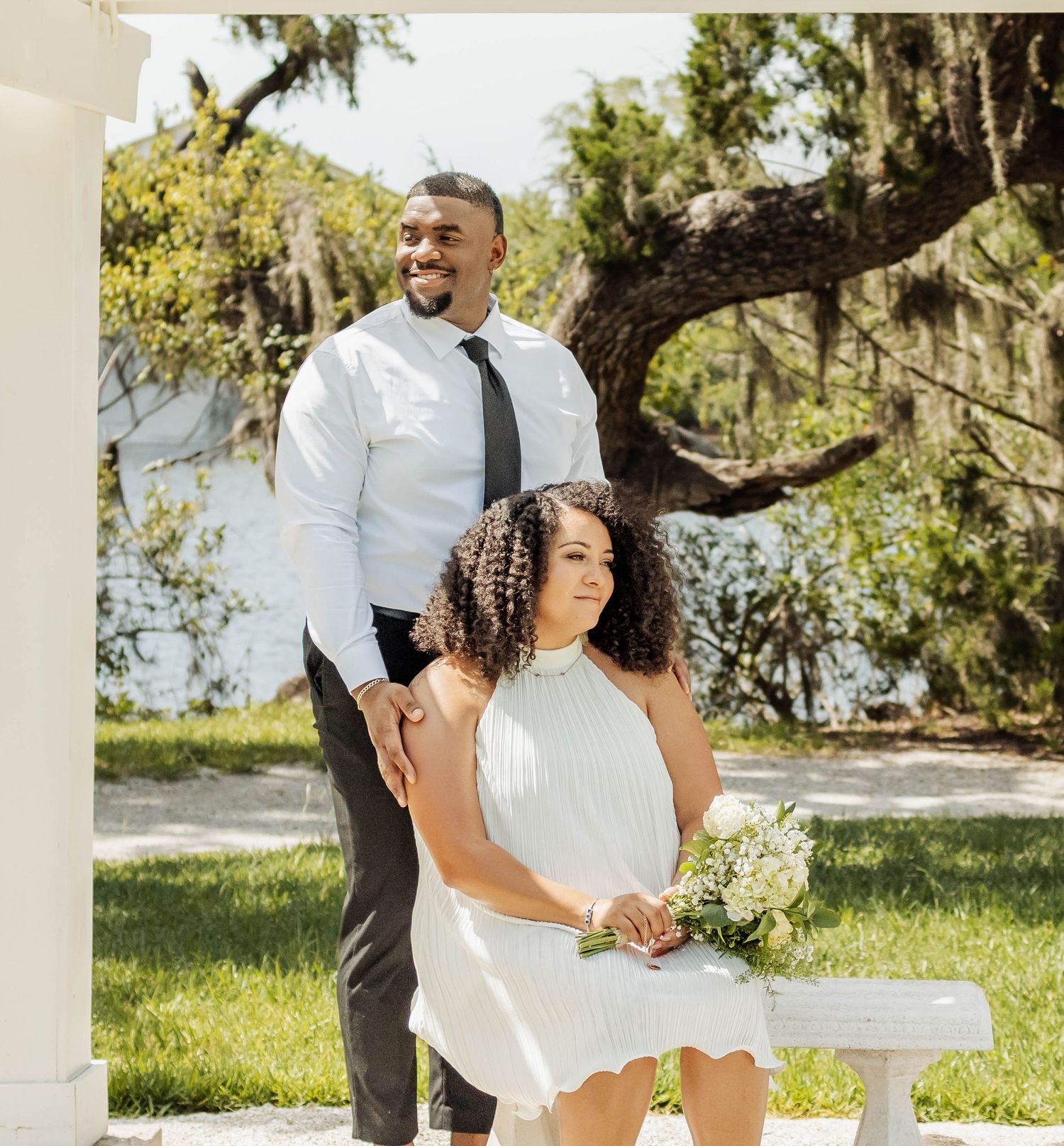 whimsical photo of wedding