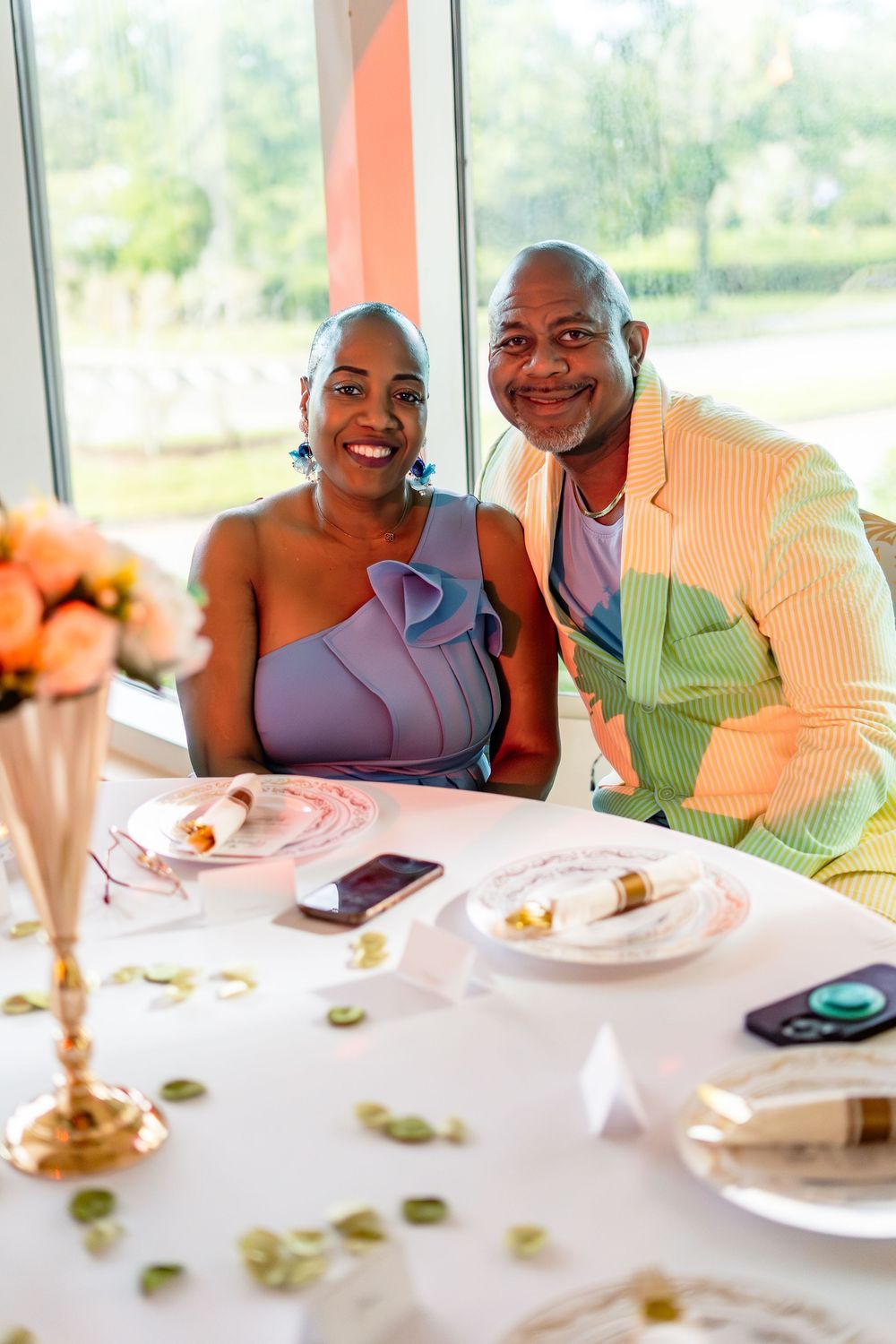 Viva Ballroom wedding venue in Palm Coast, Florida. Indoor wedding ceremony photography.
