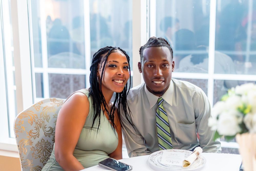 Viva Ballroom wedding venue in Palm Coast, Florida. Indoor wedding ceremony photography.
