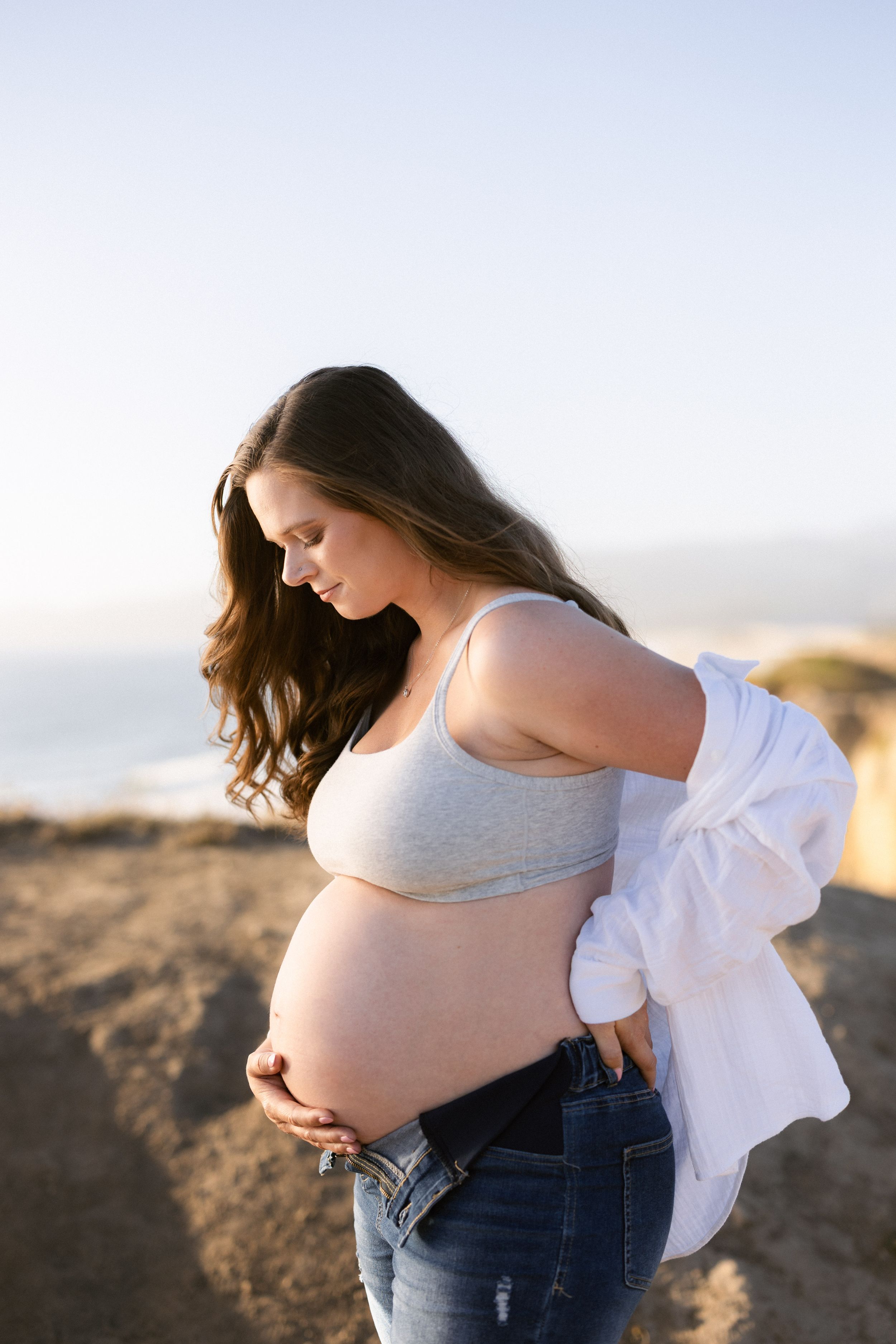 Maternity pictures Half Moon Bay