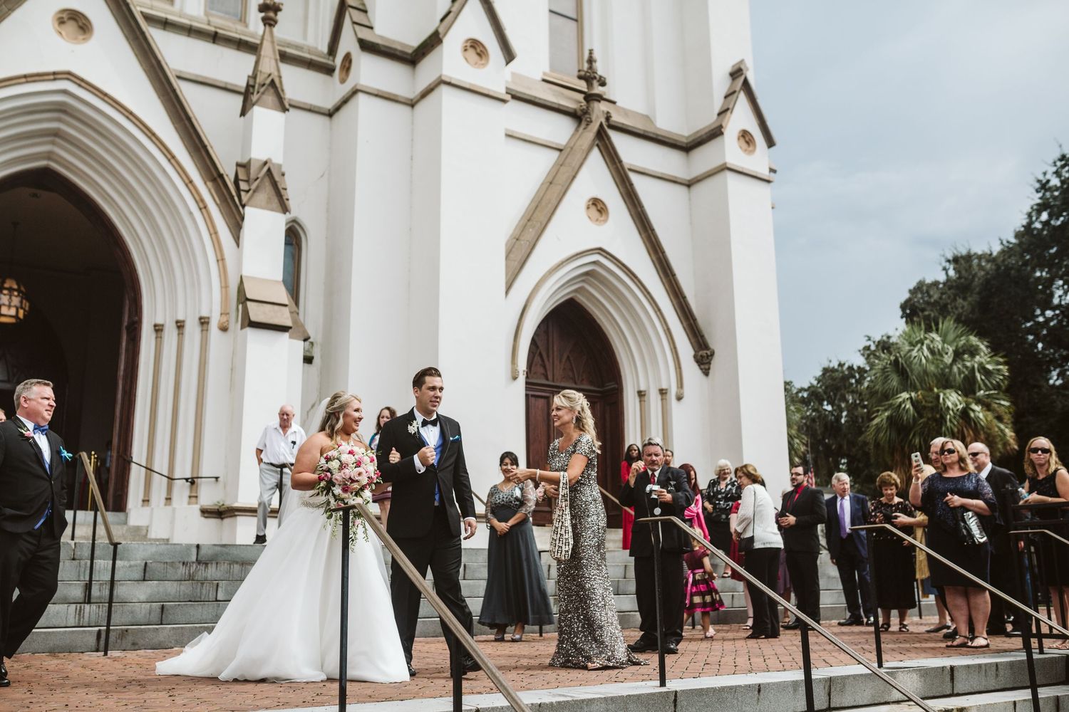 Cathedral of St John the Baptist wedding in Savannah, GA