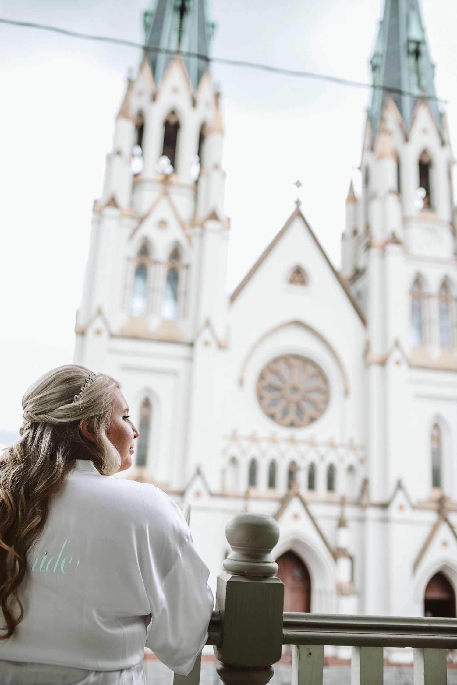 Cathedral of St John the Baptist wedding in Savannah, GA