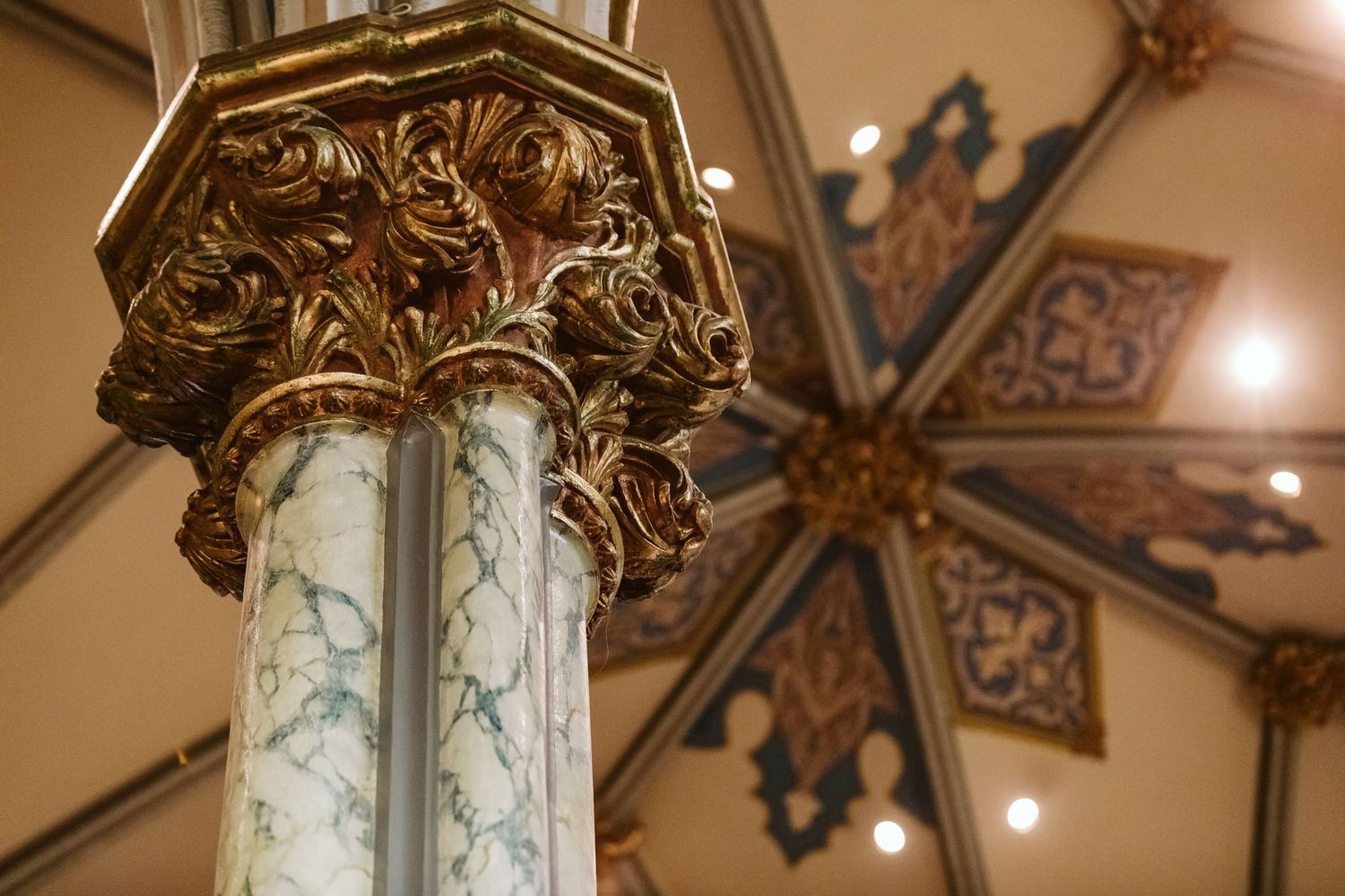 Cathedral of St John the Baptist wedding in Savannah, GA