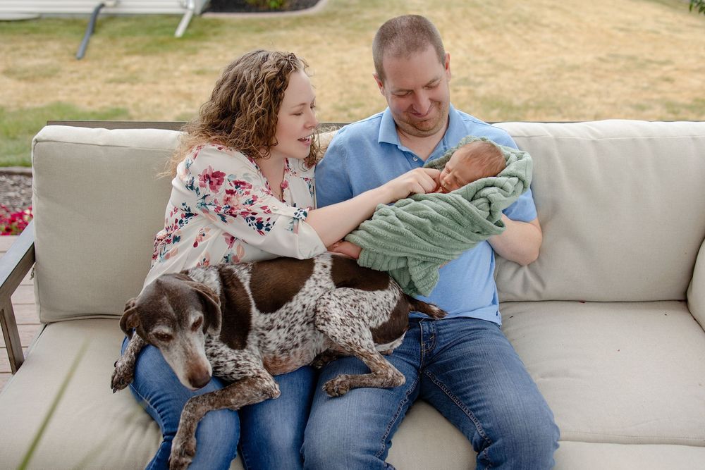 Watertown WI newborn photographer Kendall Kuss Photography