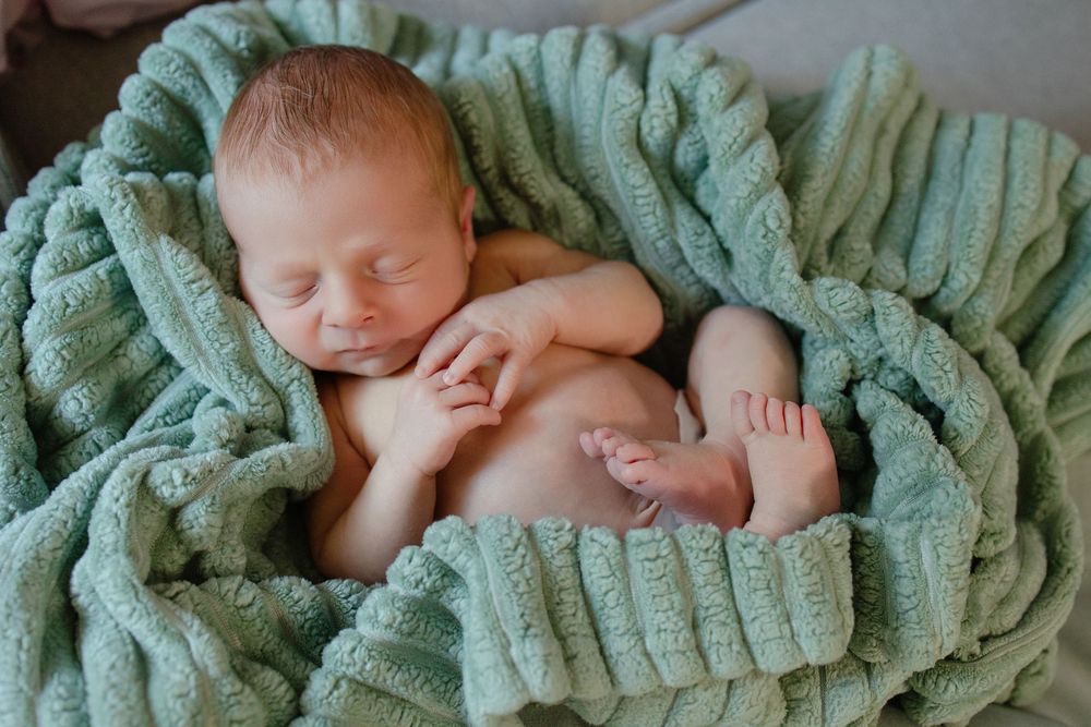 Watertown WI newborn photographer Kendall Kuss Photography
