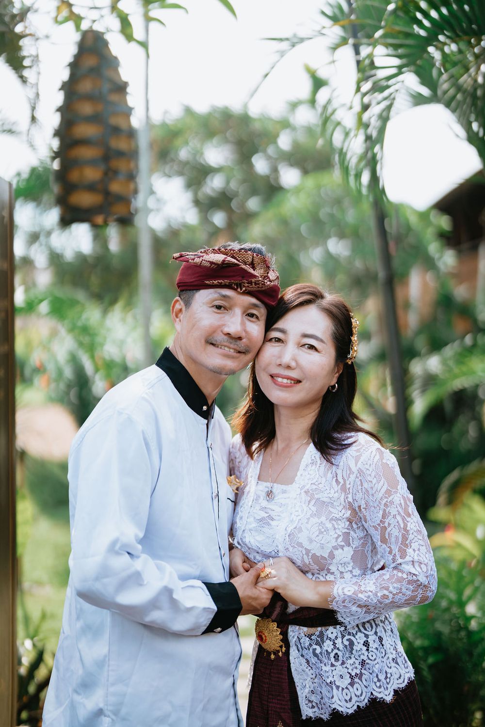 Traditional Balinese attire photography session at Alaya Ubud.