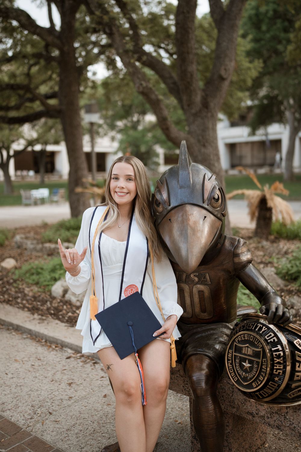 UTSA New Statue