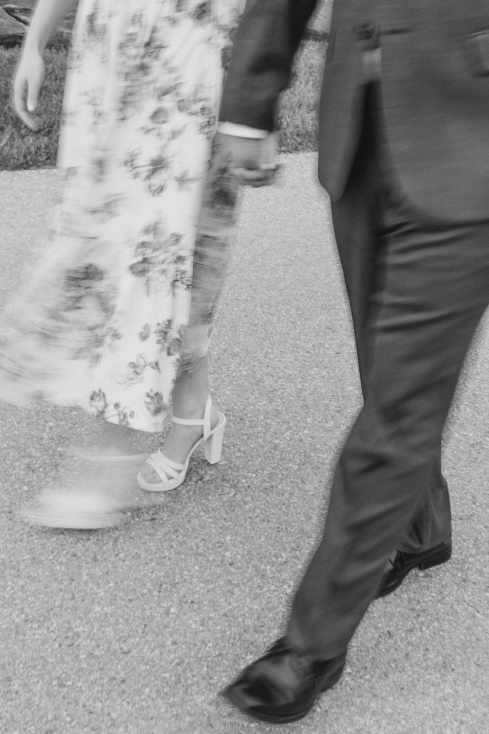 Beautiful couple posing for engagement session