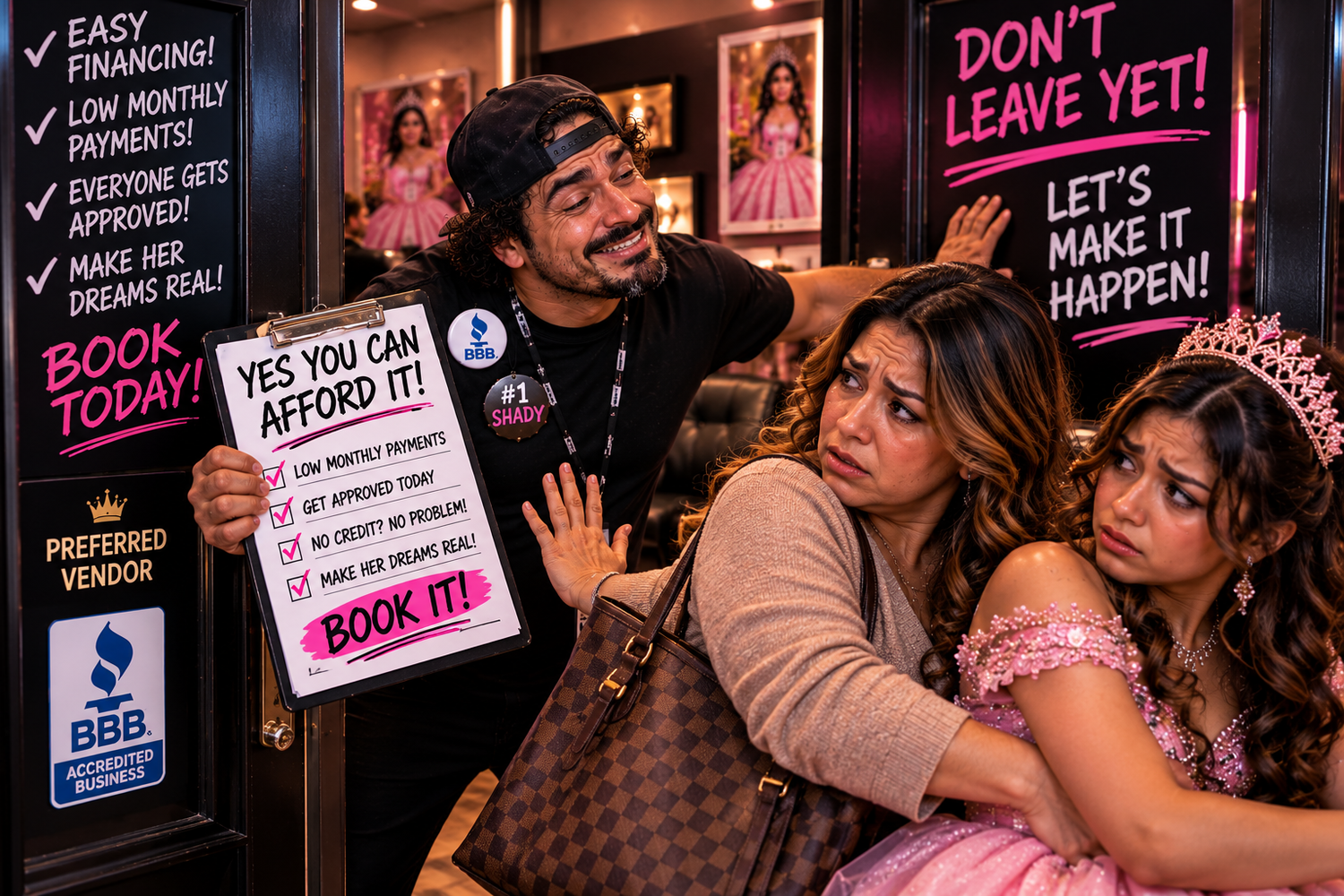Arlington Quinceañera families researching photographer financing should ask whether early loan payoff triggers extra fees in DFW area.