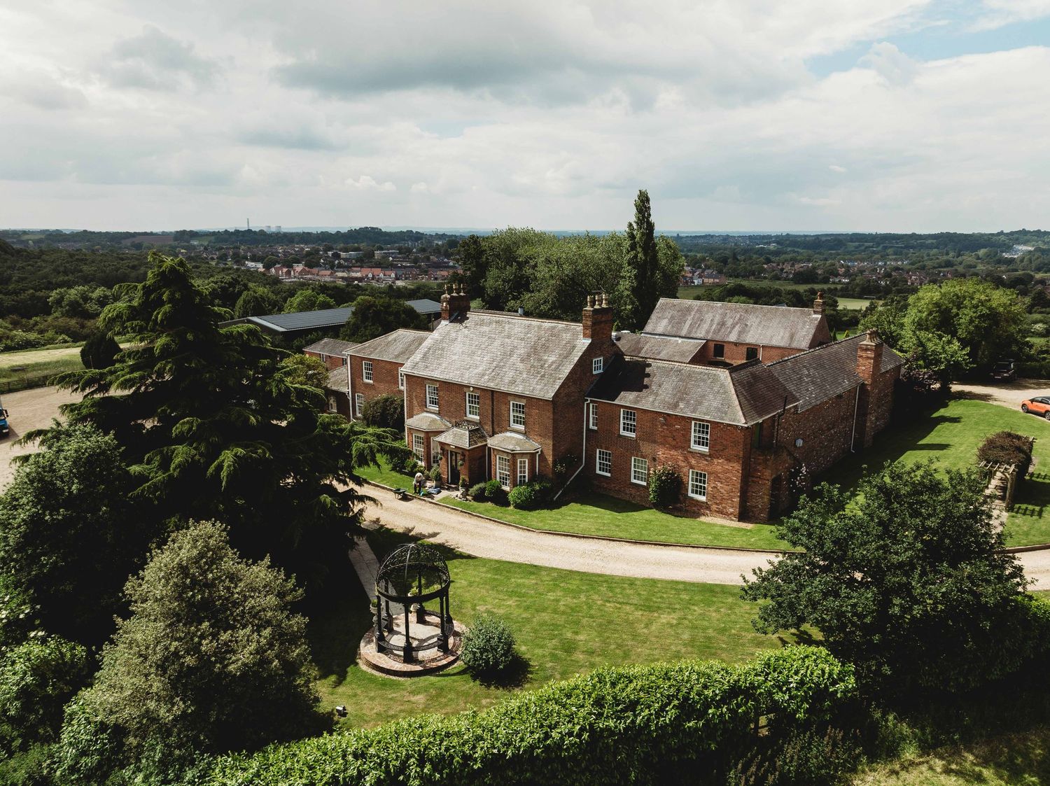 swancar farm aerial drone photography