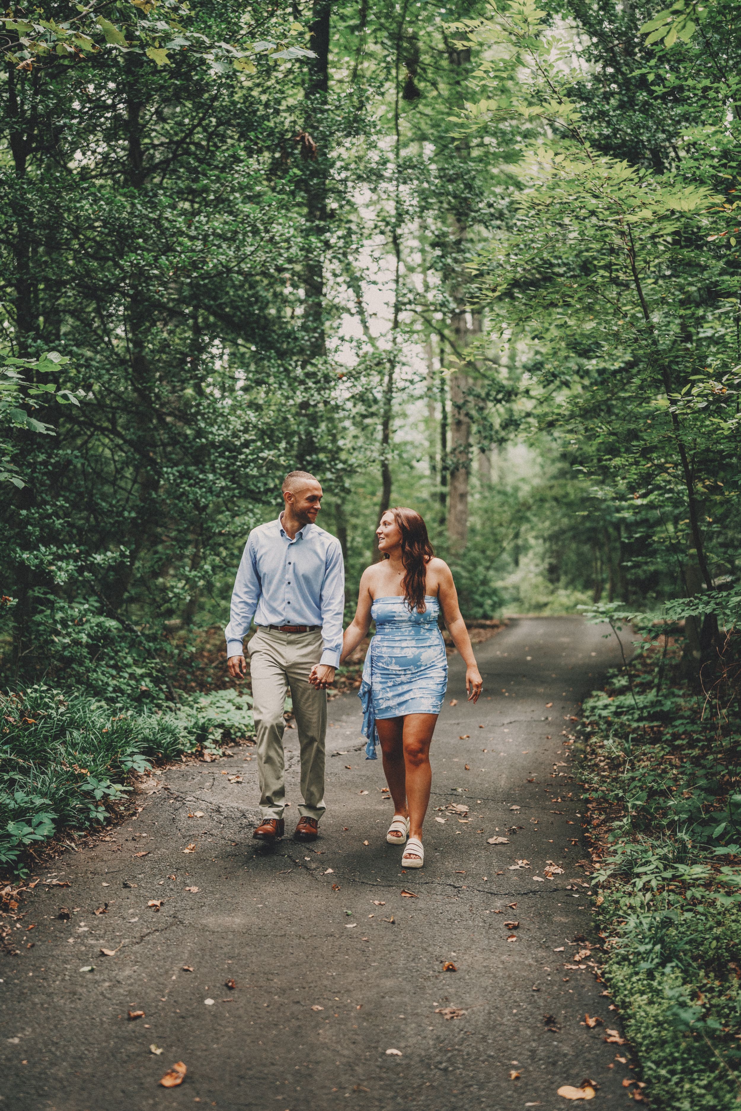 Meadowlark Botanical Gardens Engagement Photography in Vienna, Virginia
