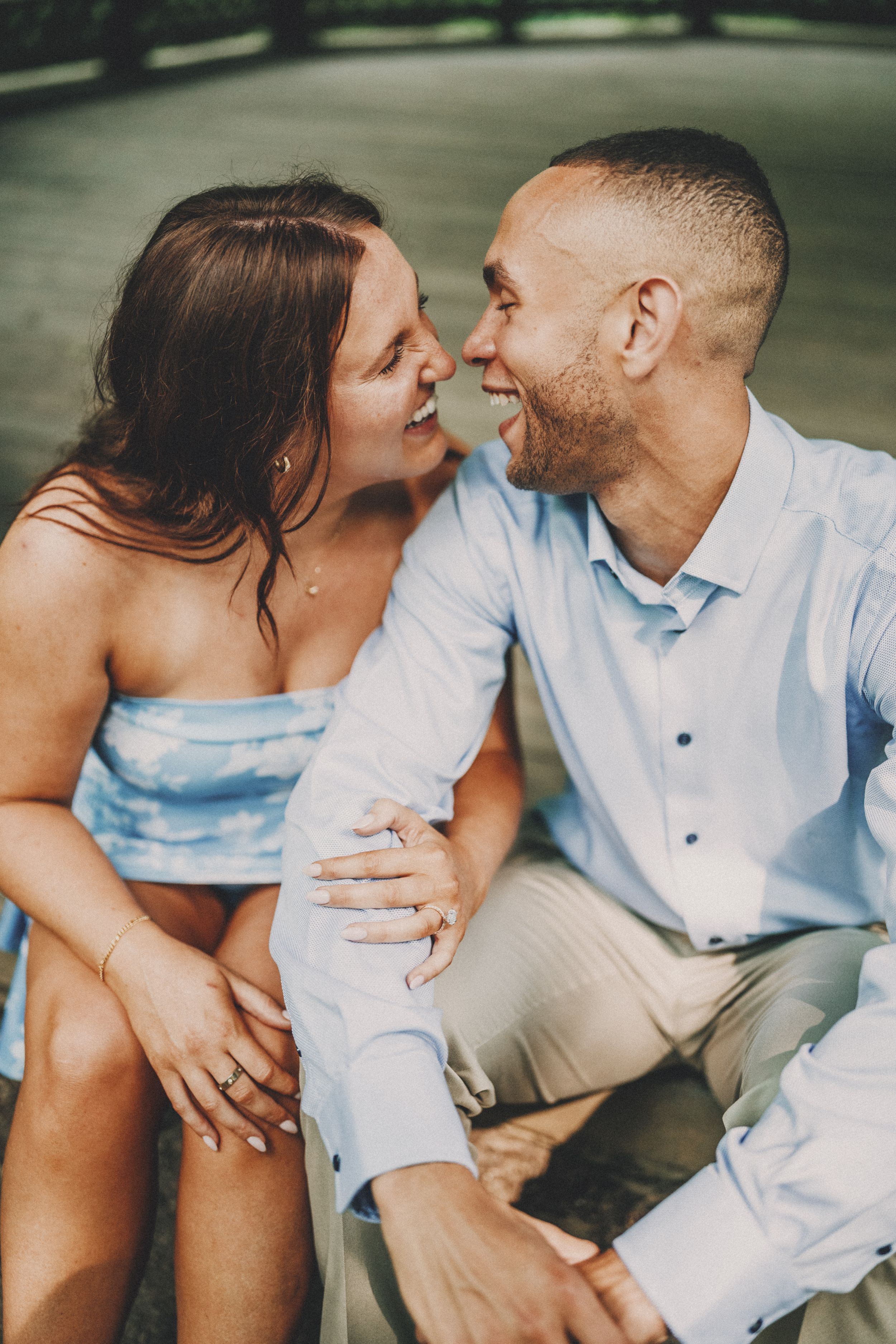 Meadowlark Botanical Gardens Engagement Photography in Vienna, Virginia