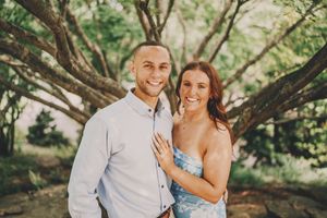 Meadowlark Botanical Gardens Engagement Photography in Vienna, Virginia