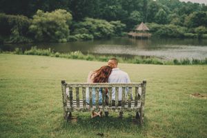 Meadowlark Botanical Gardens Engagement Photography in Vienna, Virginia