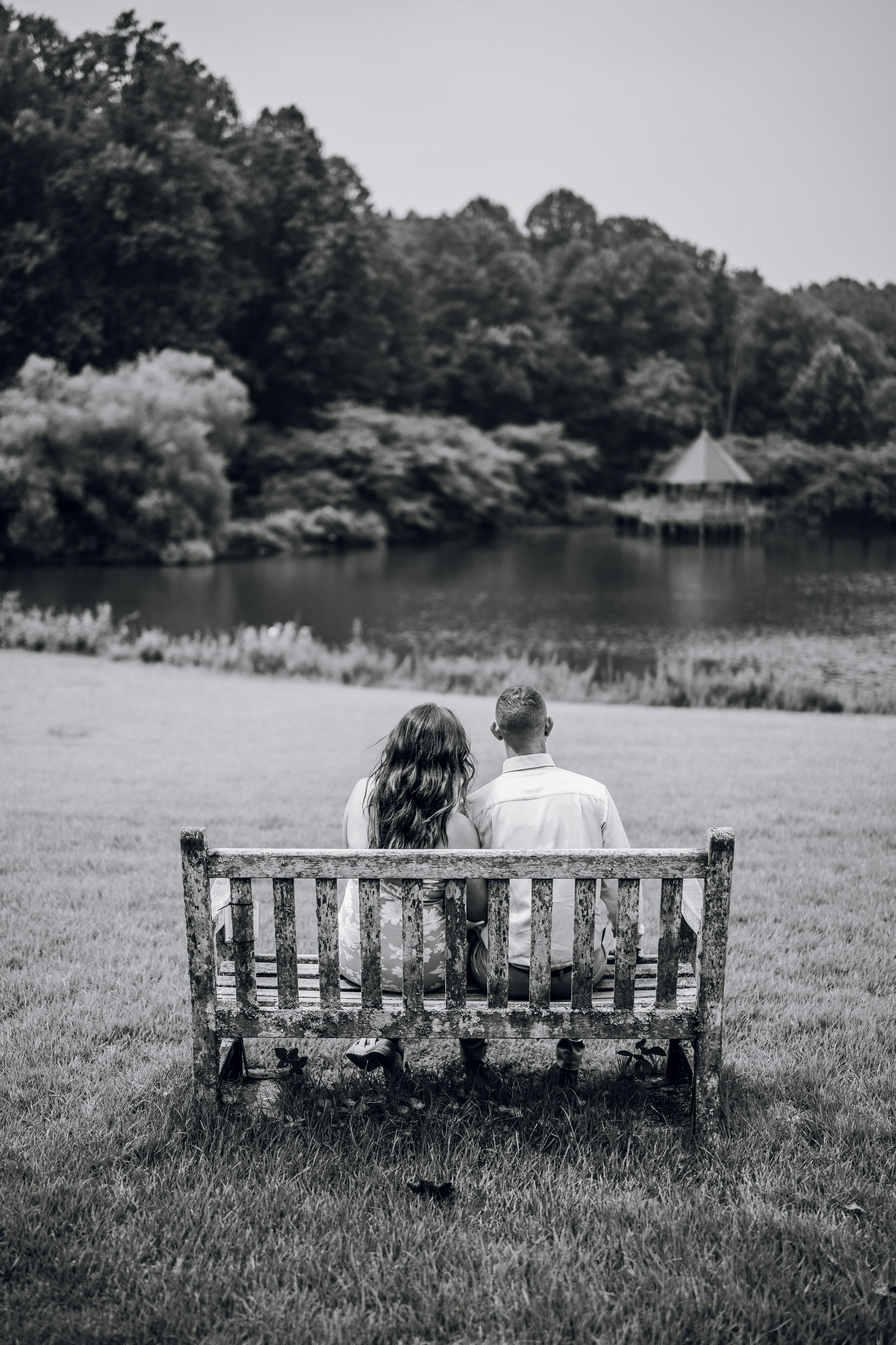 Meadowlark Botanical Gardens Engagement Photography in Vienna, Virginia