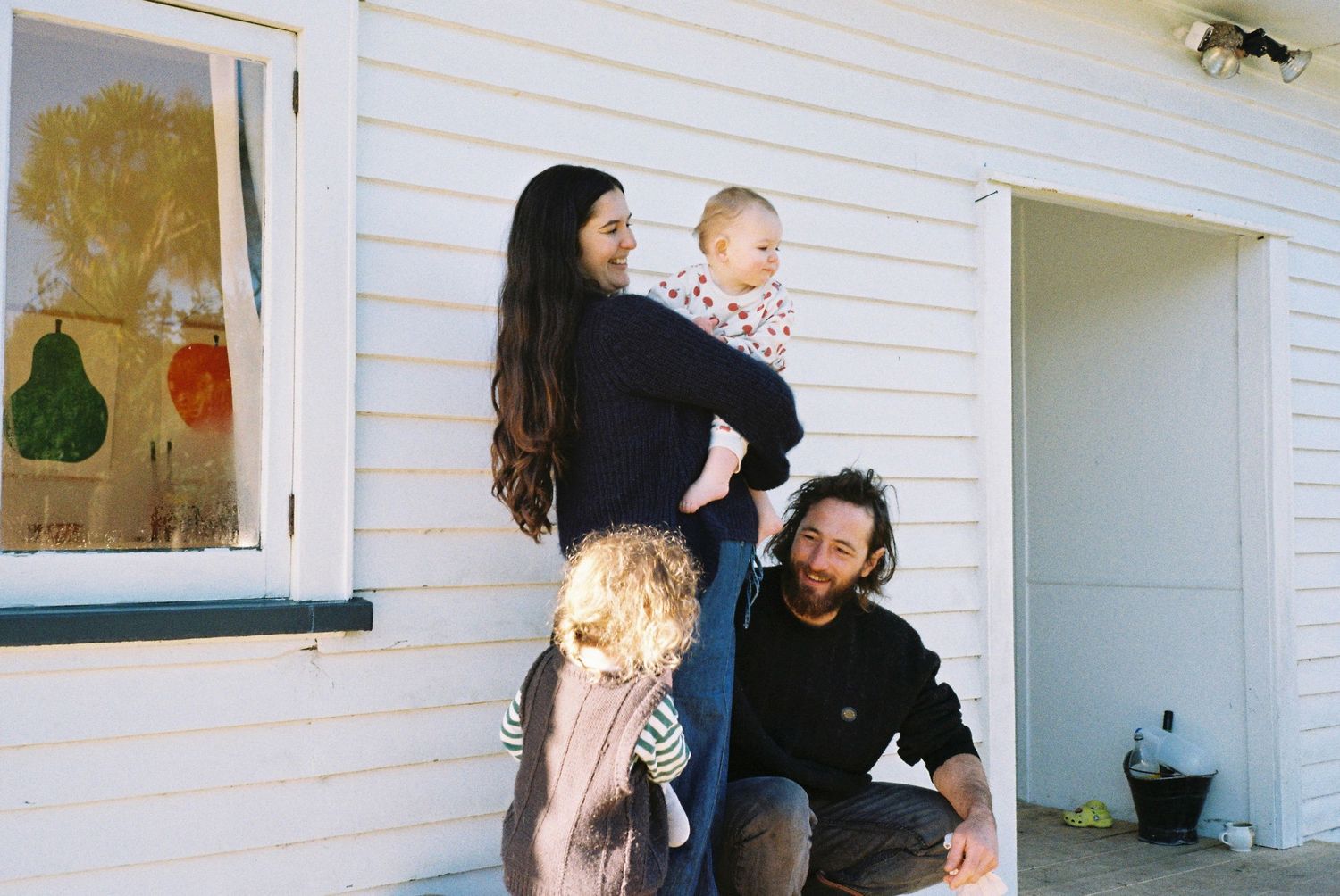 In home Coromandel peninsula family photography storytelling fun relaxed