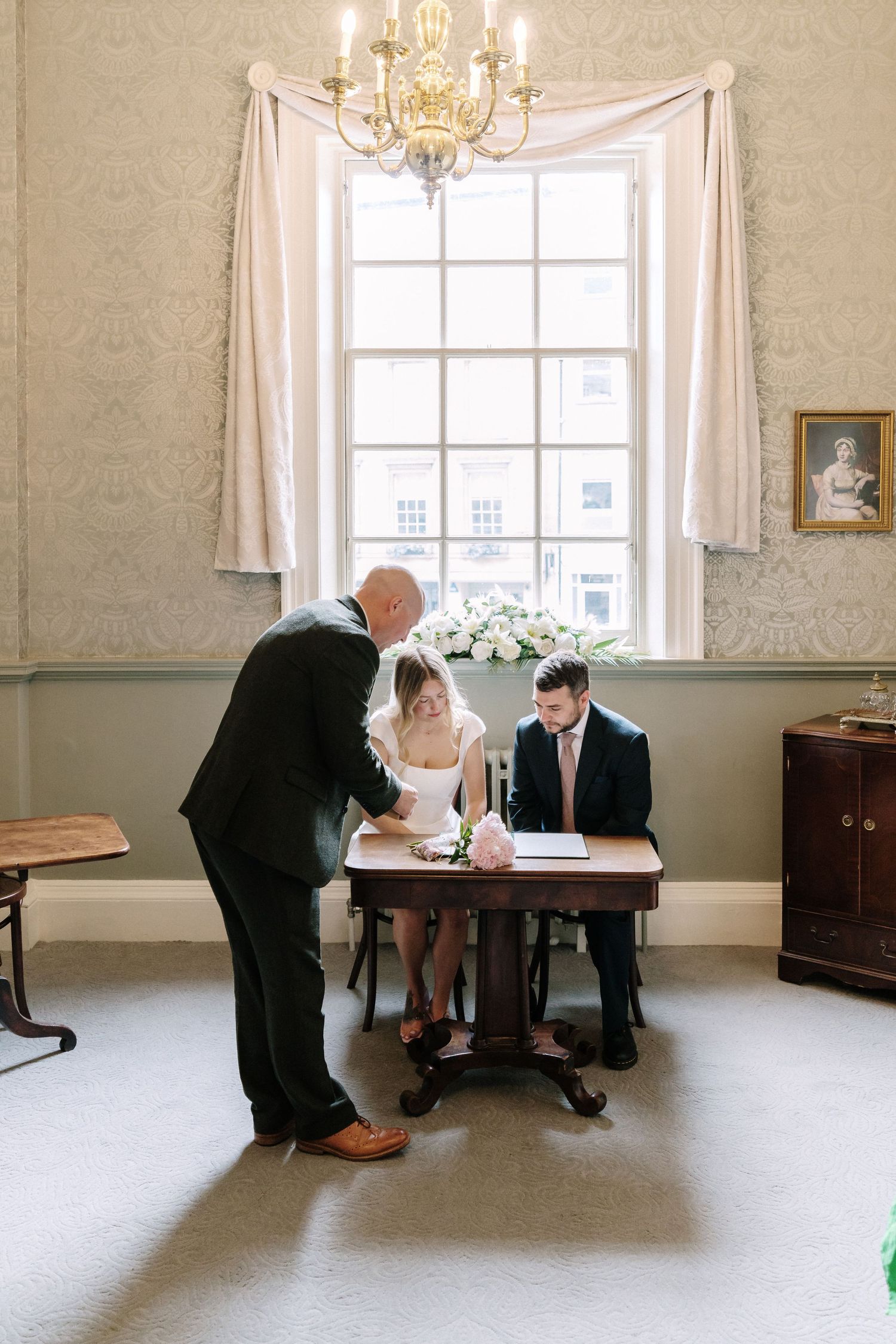 Jane Austen Room Wedding at the Guildhall