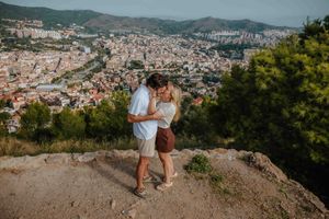 candid couple moments captured at the Carmel Bunkers