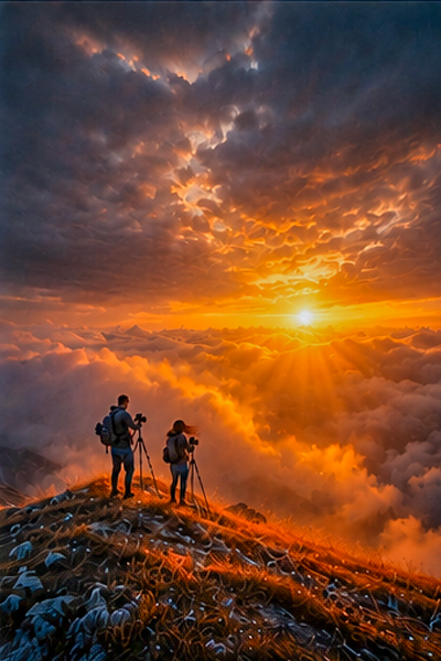 Hearts and Horizons Fine Art Nature Photography Ai Graphic