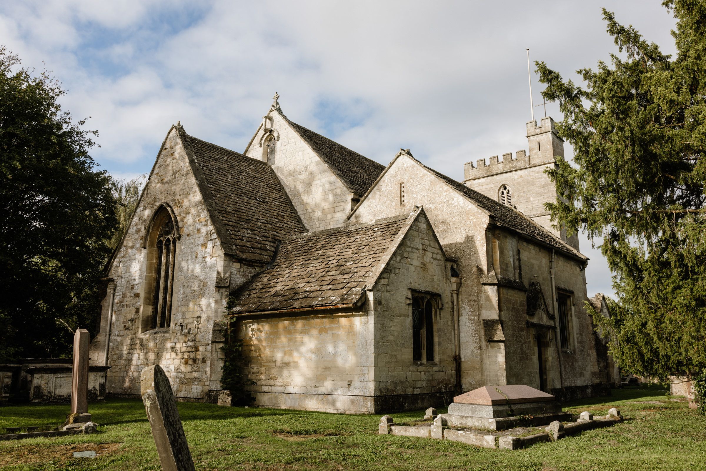 St Michael and All Angels Church in Eastington, Gloucestershire, near Eastington Park wedding venue