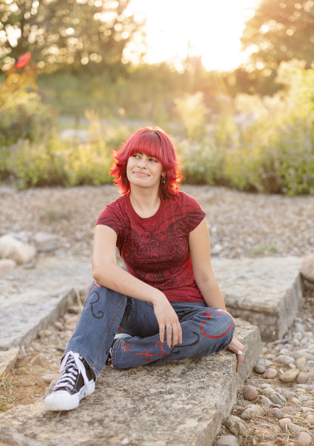 Girl senior photographer St. Louis in St. Charles County