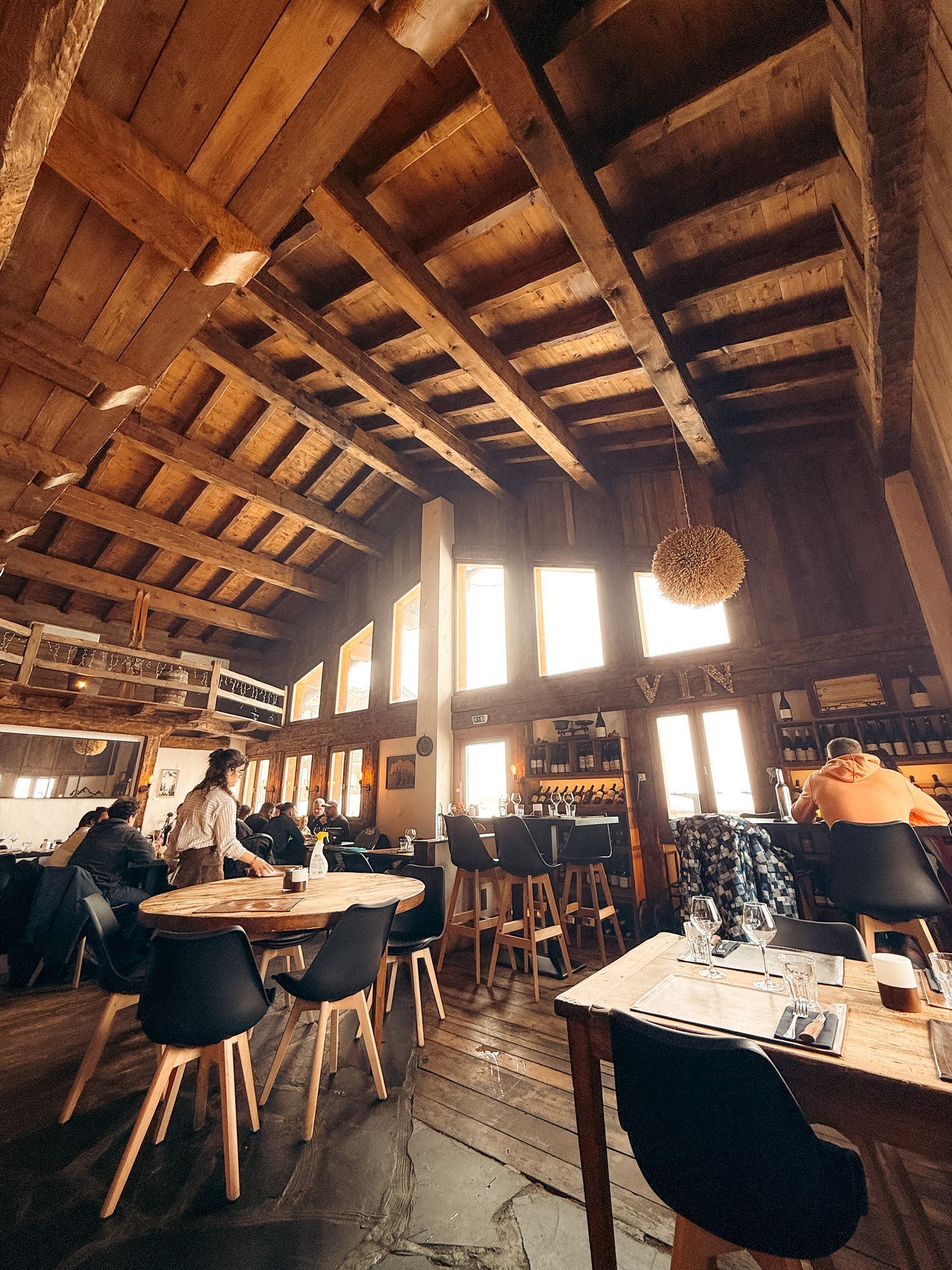 restaurant l'atelier des loups à la rosière
