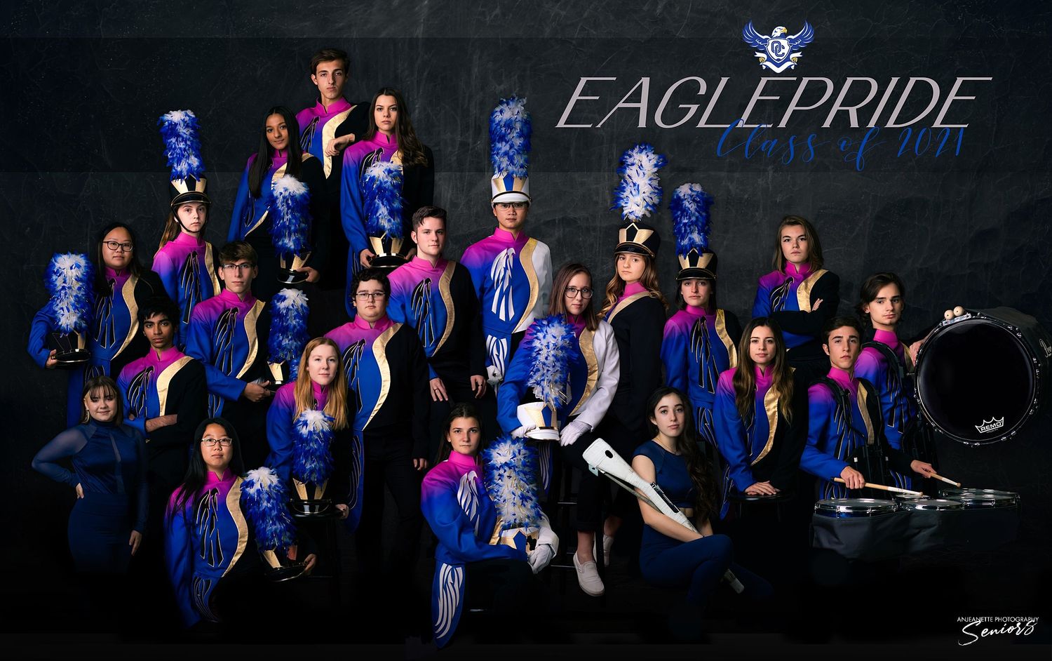 Sports Banner team Pictures Phoenix Arizona by Anjeanette Photography Grad High School Seniors AZ booster media day