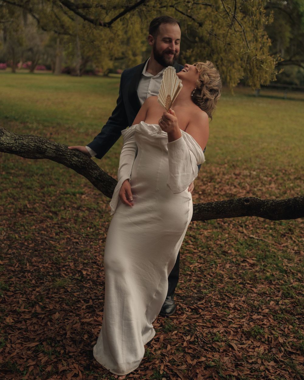 Charleston Hampton park intimate wedding wedding veil