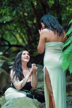 El Yunque Engagement Photoshoot. Puerto Rico Photographer. Albert Ray Photo. Elopement Photo shoot. LGBTQ friendly Photographer. El Yunque.
