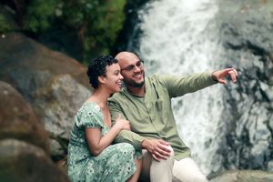 El Yunque Engagement Photoshoot. Puerto Rico Photographer. Albert Ray Photo. Elopement Photo shoot. El Yunque Rainforest Photographer.