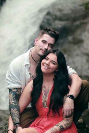 El Yunque Engagement Photoshoot. Puerto Rico Photographer. Albert Ray Photo. Elopement Photo shoot. El Yunque Rainforest Photographer.