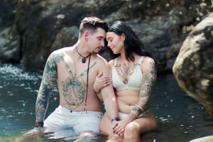 El Yunque Engagement Photoshoot. Puerto Rico Photographer. Albert Ray Photo. Elopement Photo shoot. El Yunque Rainforest Photographer.