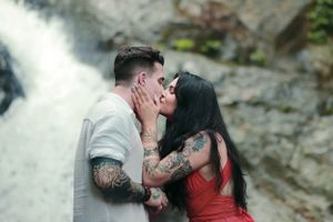 El Yunque Engagement Photoshoot. Puerto Rico Photographer. Albert Ray Photo. Elopement Photo shoot. El Yunque Rainforest Photographer.