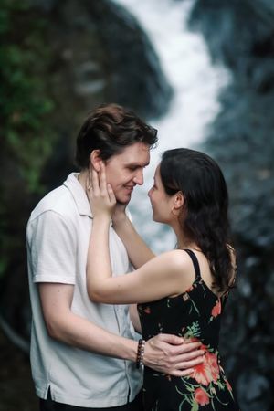 El Yunque Photoshoot. Puerto Rico Photographer. Albert Ray Photo. Elopement. Rainforest Photographer. Engagement, Waterfall Photoshoot. Love