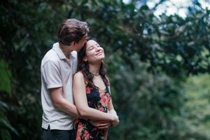 El Yunque Photoshoot. Puerto Rico Photographer. Albert Ray Photo. Elopement. Rainforest Photographer. Engagement, Waterfall Photoshoot. Love