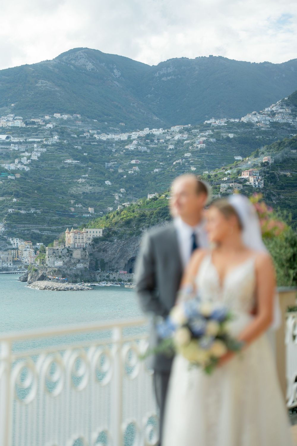 Amalfi Wedding, wedding couple, destination wedding