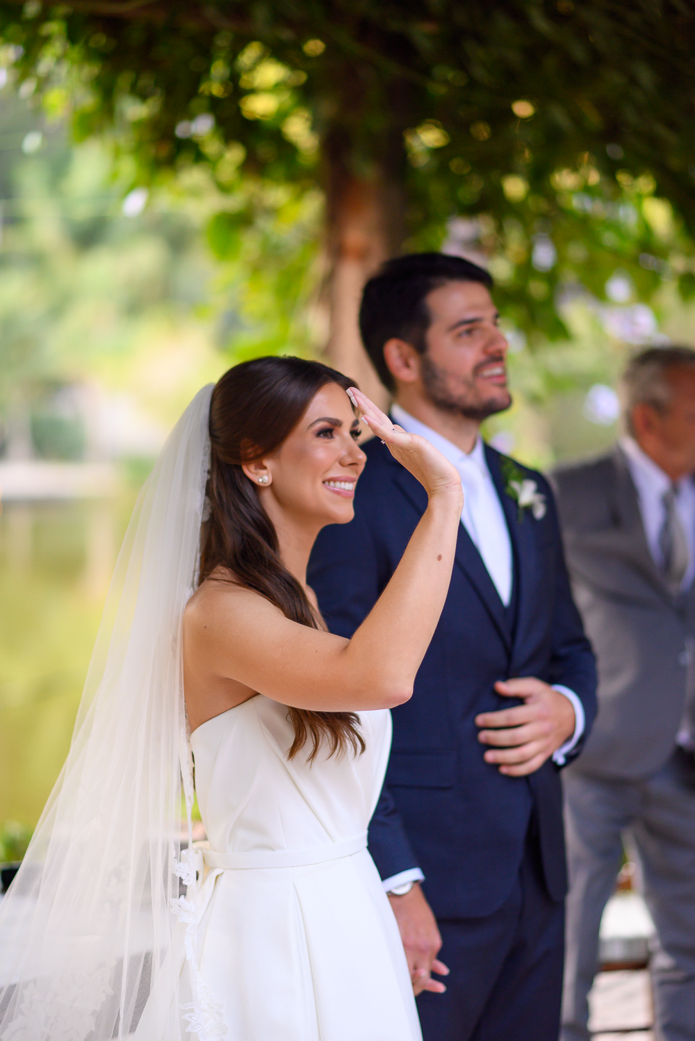 Casamento sofisticado ao ar livre no interior de São Paulo