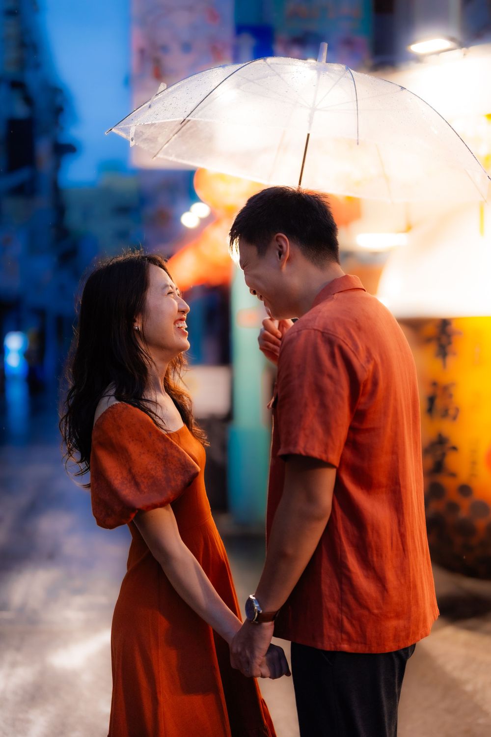 a couple in Ximending