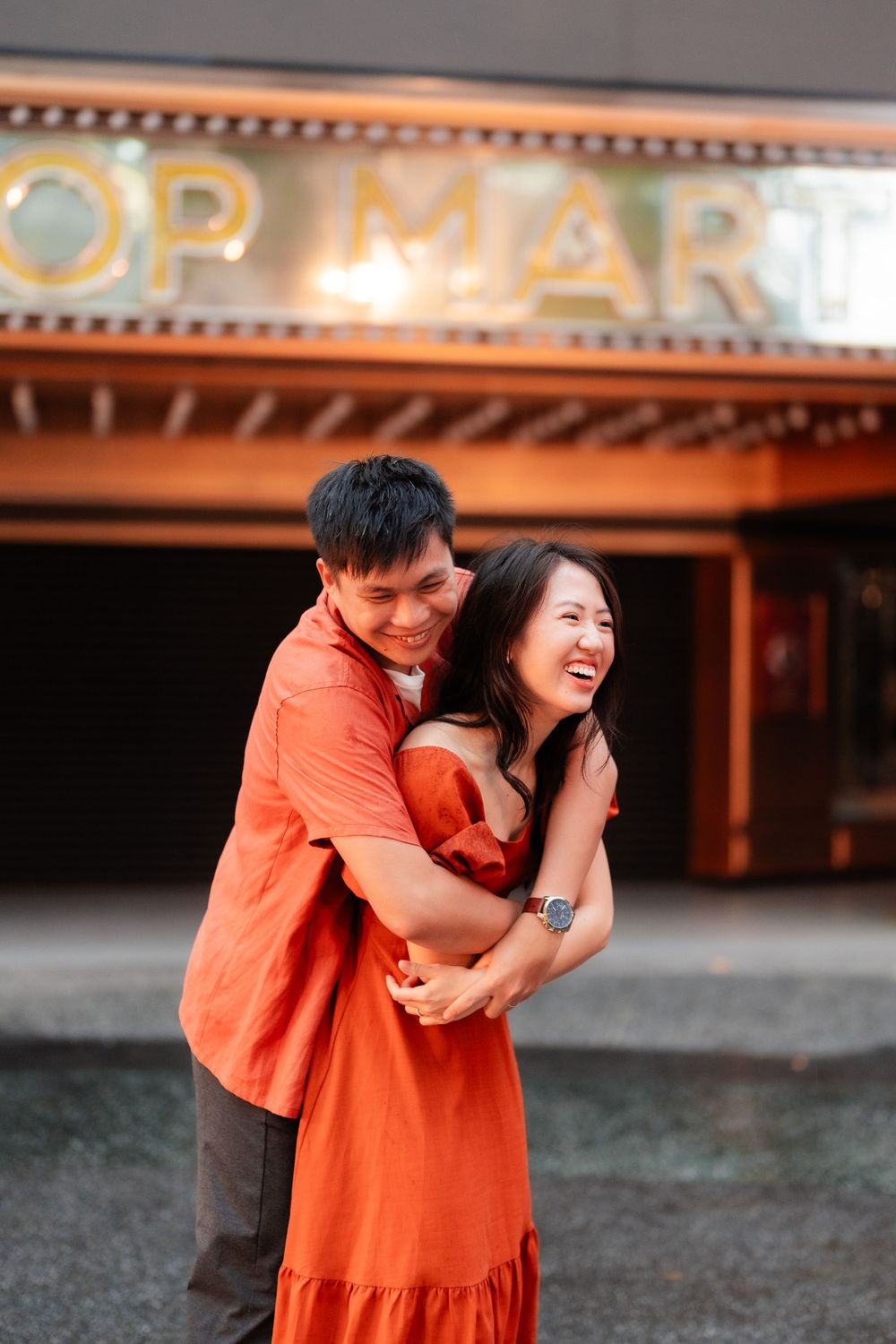 a couple in Ximending