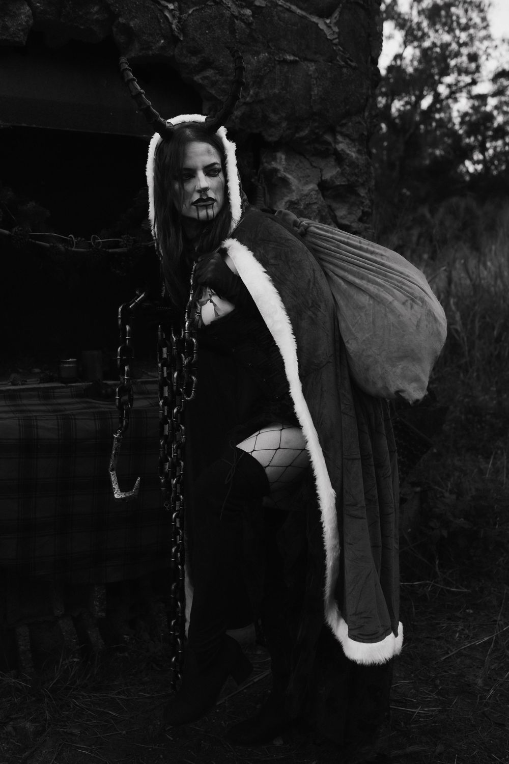 Krampus photoshoot with Lemon & Honey Co.