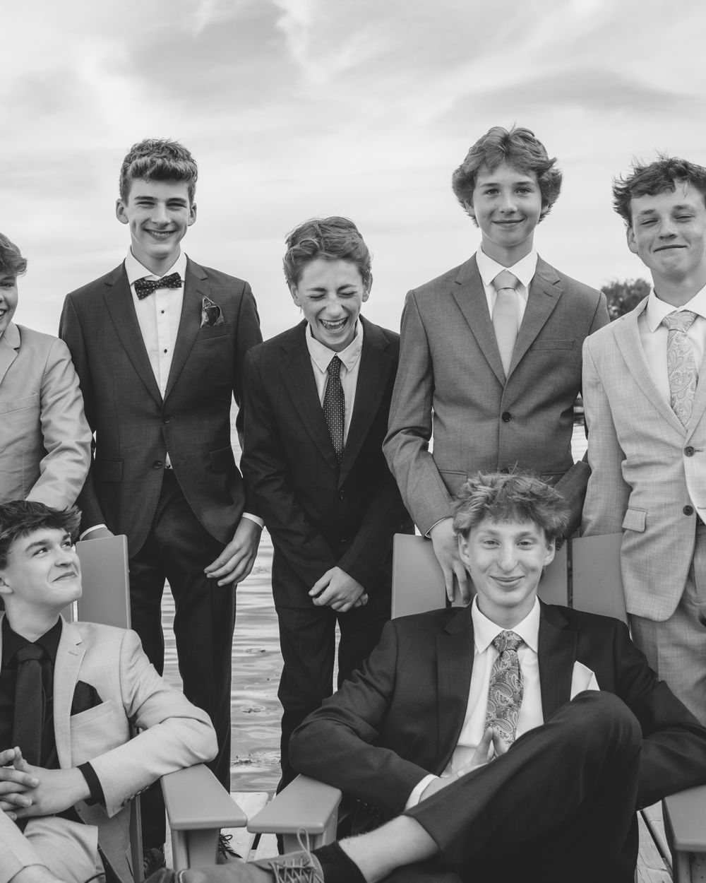 grad group photography