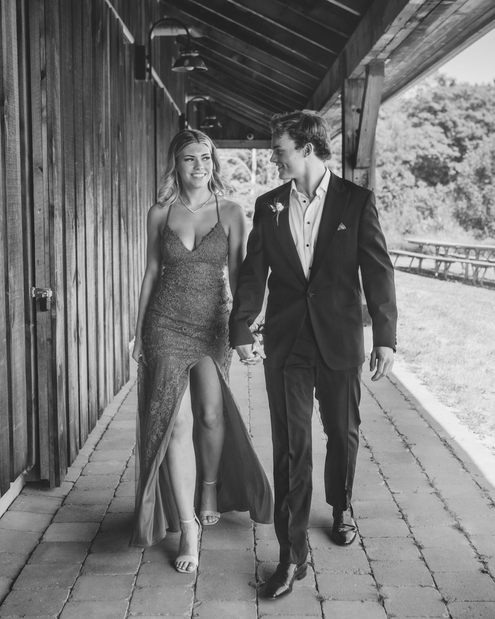 prom couple photography