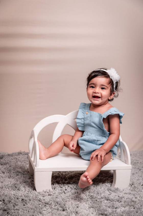 baby shoot captured by Jeno Photography