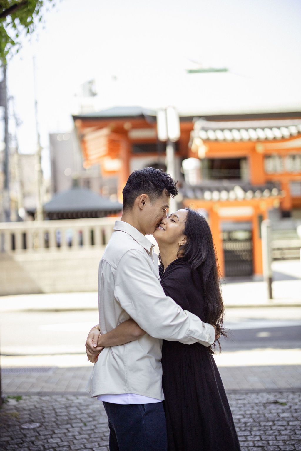 Zenkokuji Temple photoshoot