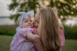 Mother and daughter family photos
