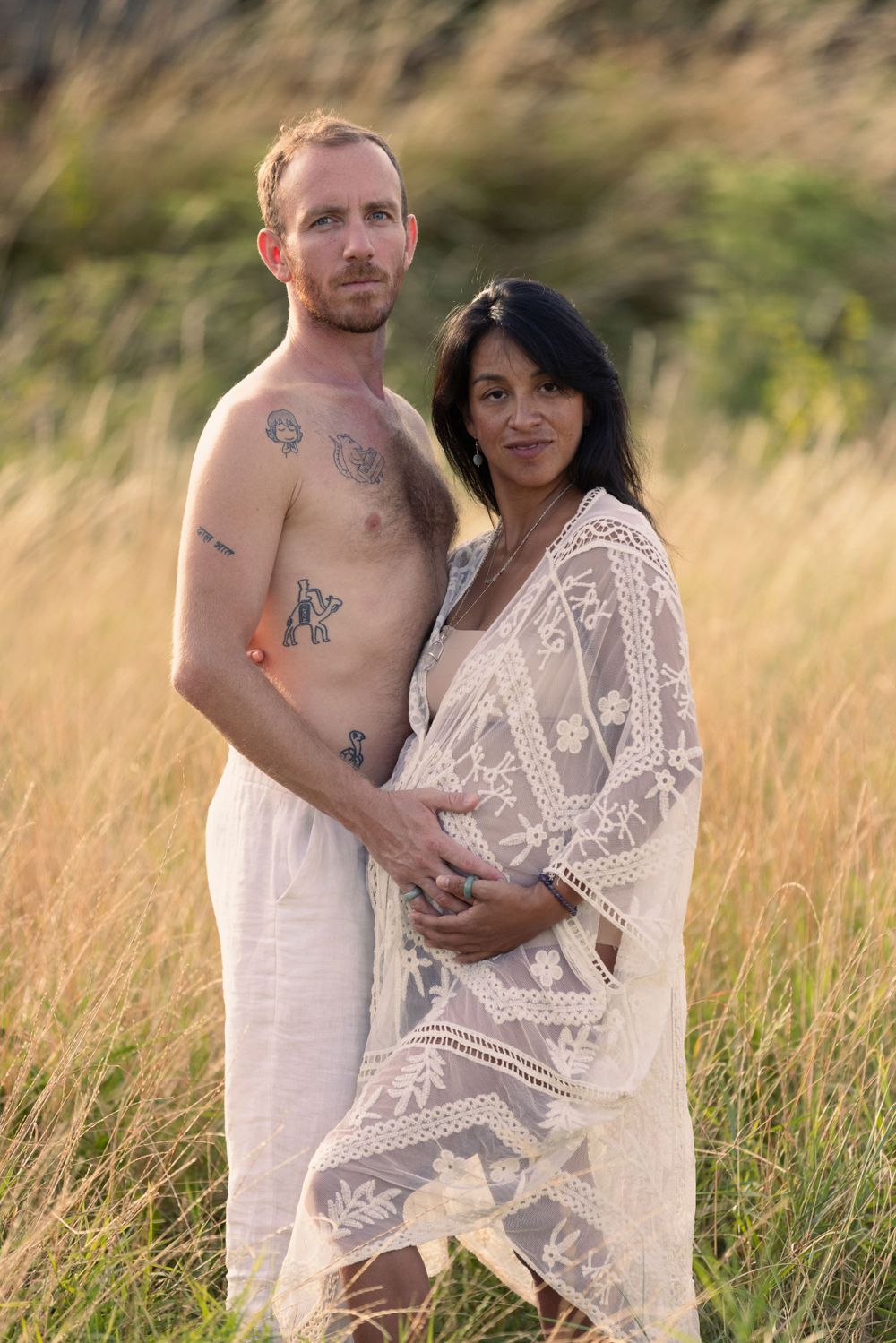 Schwangeren Fotografie, Sunset, Cool, Maternity shooting, Coulpe, Fotoshooting