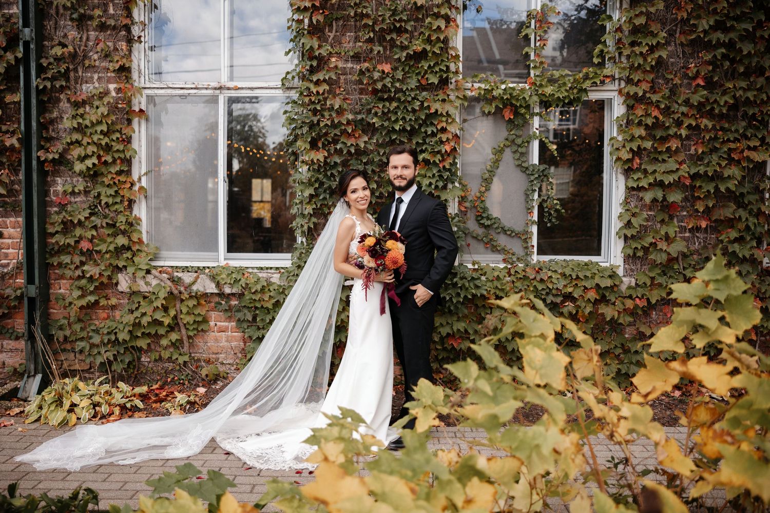 Wedding photography in Chicago suburbs captured by Olena Swoboda Photography LLC