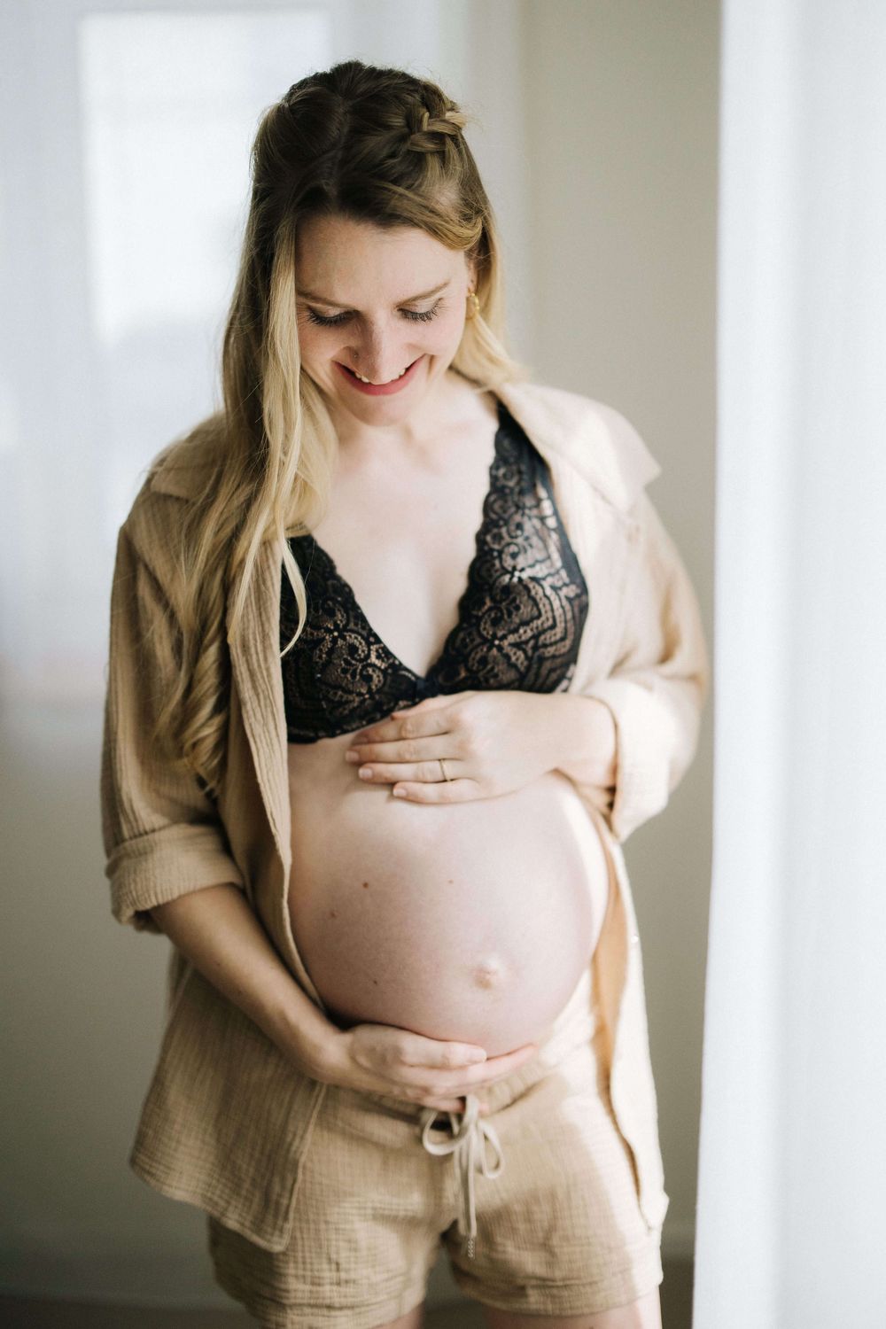 Babybauch Fotoshooting Fotografin Thurgau Bettwiesen