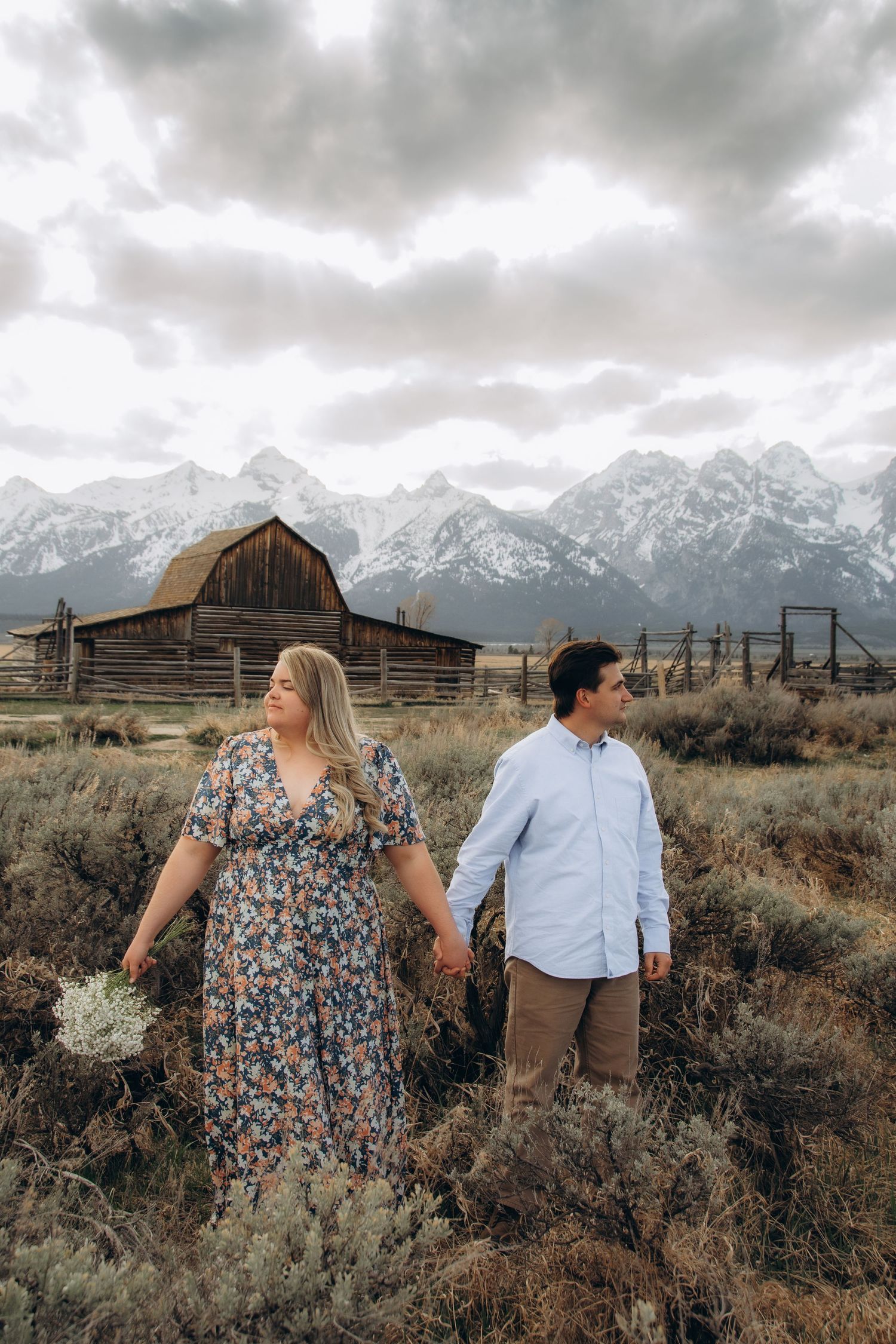 love story photographer at Jackson hole Grand Teton
